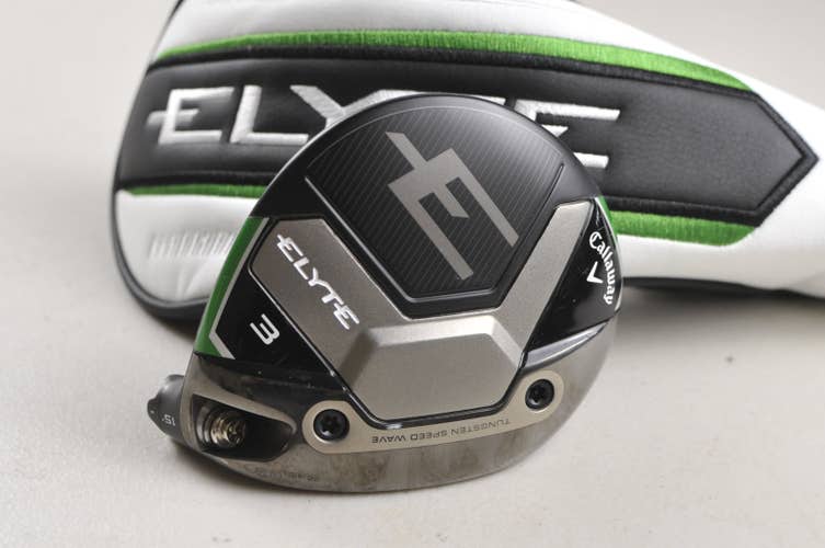 Callaway Elyte 3-15* Fairway Wood HEAD ONLY Right with Cover #226776