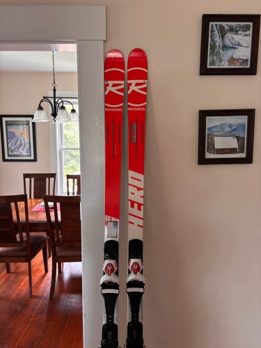 Rossignol Hero FIS SG 200 cm Skis With Bindings (Used)