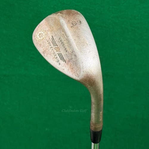 Titleist Vokey Design Spin Milled Oil Can 60-4 60 Lob Wedge Stepped Wedge Flex