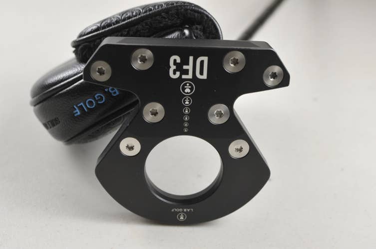 LAB Golf DF3 35" 69* Putter Right Steel with Cover  #227176