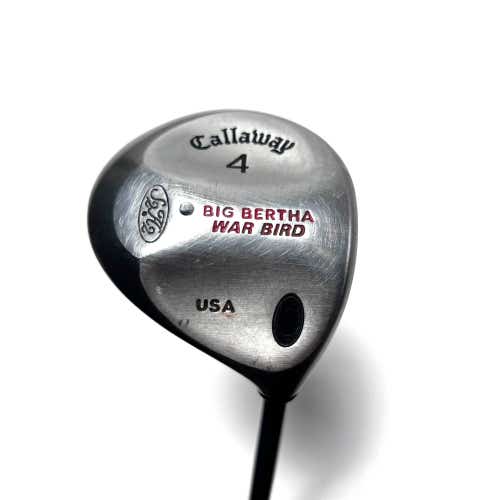 Callaway Big Bertha Warbird 4 Fairway Wood 17* RCH 90 Firm Graphite Mens RH