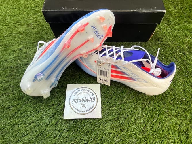 adidas Adizero F50 Elite FG Soccer Cleats (IF8818) - Advancement Pack - Size 9.5 - Brand New (DS)