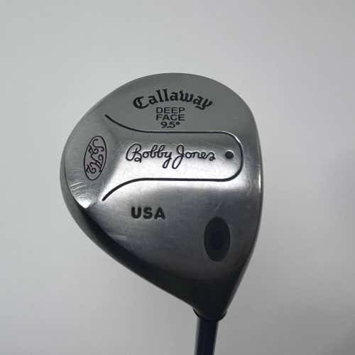 Callaway Bobby Jones Deep Face Driver 9.5* RCH 90 Firm Graphite Mens RH