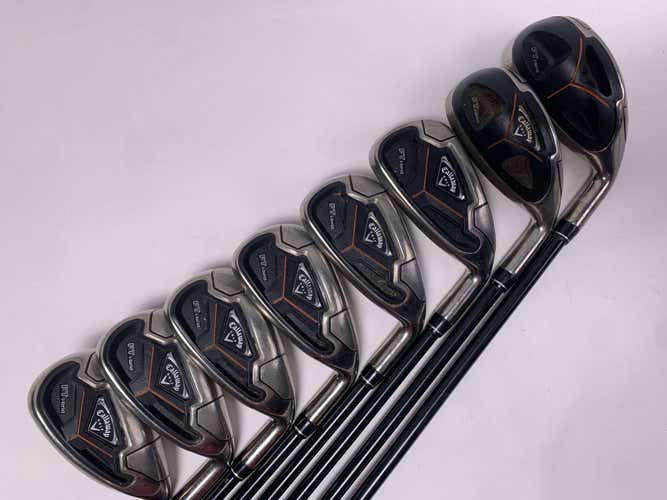 Callaway FT i-Brid Iron Set 4-PW+SW 65g Senior Graphite Mens RH