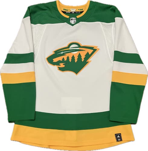 Minnesota Wild Blank Reverse Retro 1.0 Adidas NHL Hockey Jersey Size 46