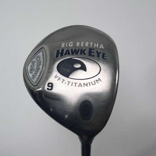 Callaway Hawkeye VFT 9 Fairway Wood 24* Big Bertha Gems 50 Ladies RH