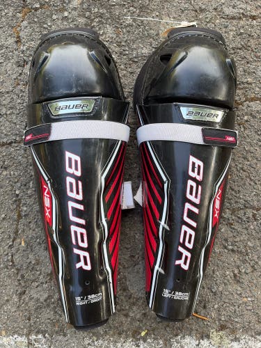 Bauer NSX Senior Shin Pads 15"