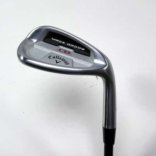 Callaway Mack Daddy CB Lob Wedge LW 58* 12 Bounce KBS Hi-Rev G 80g Stiff RH NEW