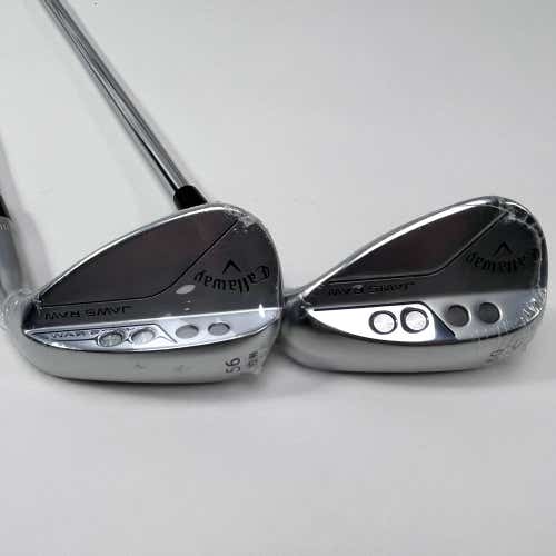 Callaway Jaws Raw Chrome Wedge Set 56* 12 | 60* 10 TT DG Tour Issue Wedge RH NEW