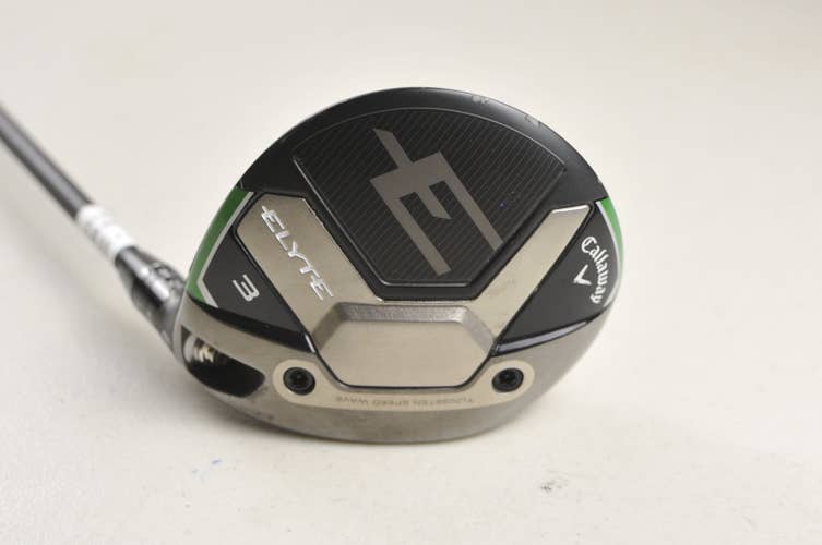 Callaway Elyte 3-15* Fairway Wood Regular Flex RH Vanquish 5 Graphite #227473