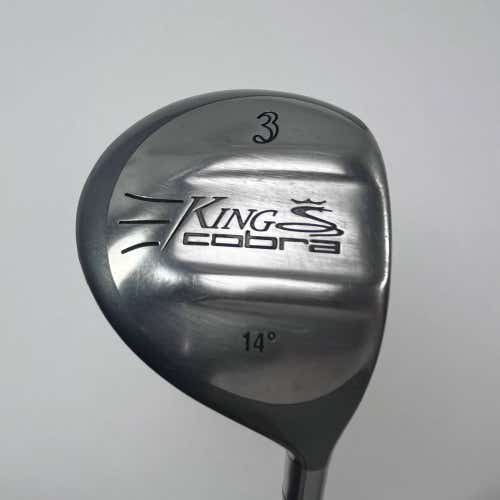 Cobra King Cobra 3 Fairway Wood 14* Stiff Graphite Mens RH