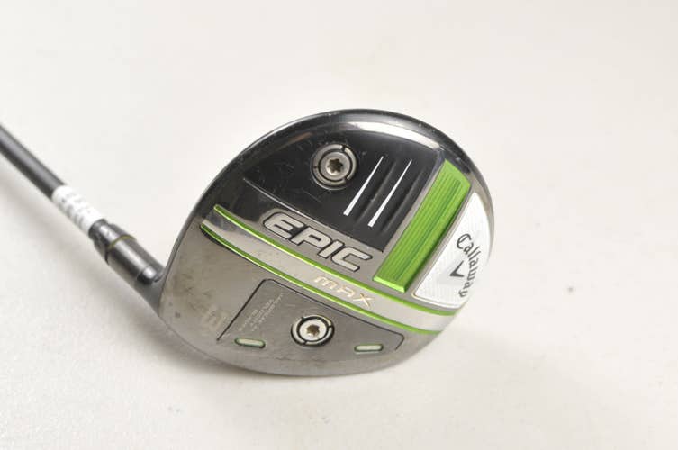 Callaway Epic Max 3+ Fairway Wood Regular Flex RH Vanquish 4 Graphite #227449