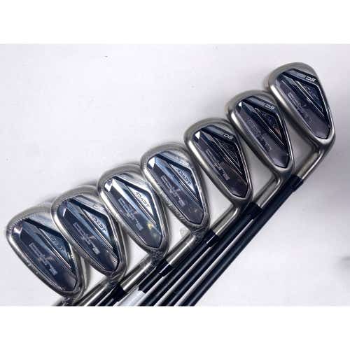Cobra DS-ADAPT Iron Set 5-PW+GW KBS Players Graphite Iron 75g Regular RH NEW