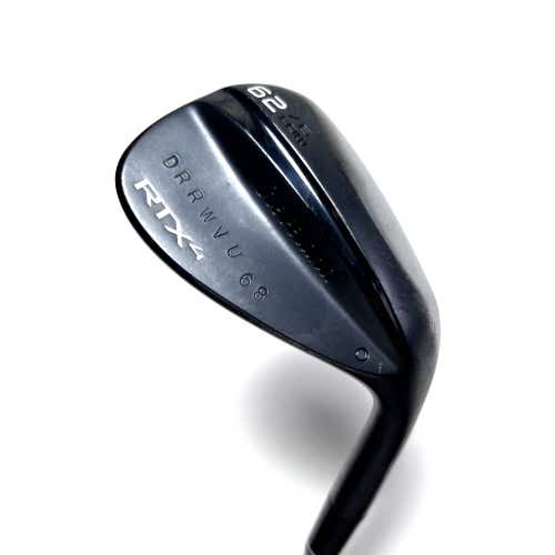 Cleveland RTX 4 Black Satin Lob Wedge LW 62* 6 TT DG S400 Tour Issue Stiff RH