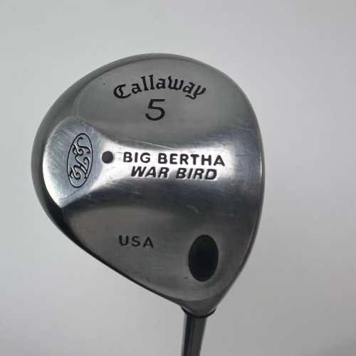Callaway Big Bertha Warbird 5 Fairway Wood 18* RCH 90 90g Regular RH