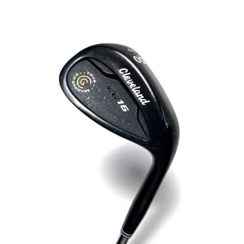Cleveland CG16 Black Zip Groove Gap Wedge GW 50* 10 Bounce Traction Wedge RH