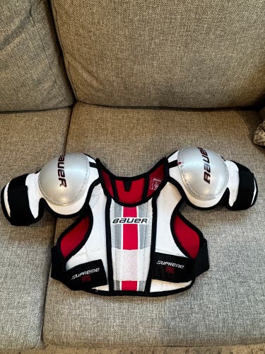 Large Youth Bauer Supreme 3S Pro Shoulder Pads (Used)