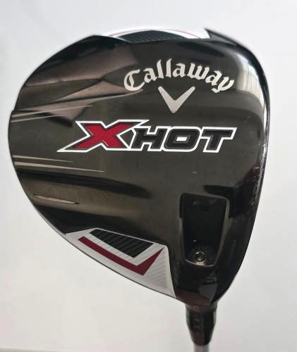 EXCELLENT!! Callaway X Hot 10.5 Degree Driver / Project X Stiff Flex Shaft