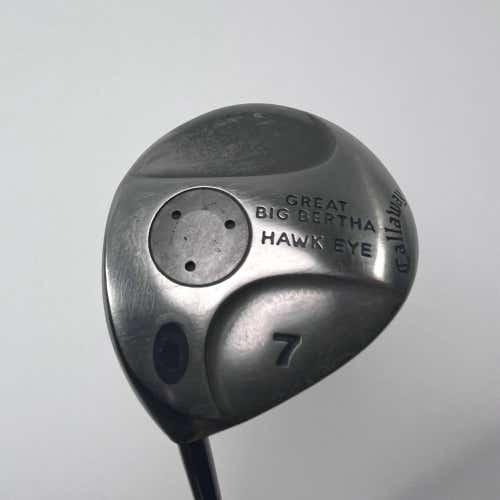 LEFTY Callaway Hawkeye 7 Fairway Wood 21* Hawk Eye UL Regular Graphite Mens LH