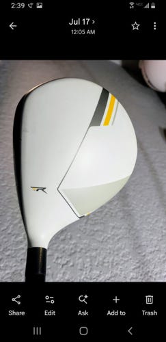 Men's 2017 TaylorMade RBZ Right Handed Fairway Wood Regular Flex 5 Wood (Used)