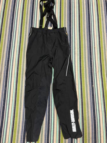 Black Harley-Davidson Snowboard Pants w/Suspenders | Large (Used)