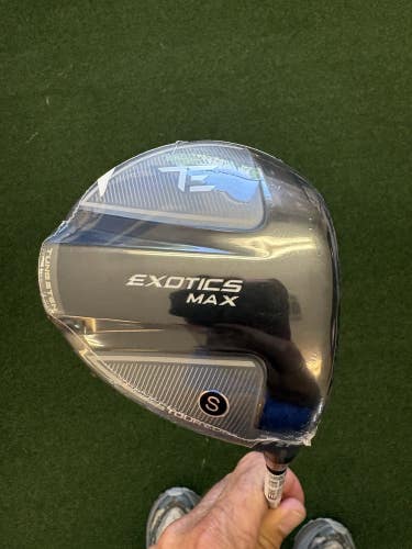New Tour Edge Exotic Max 7 Wood 21 Deg Stiff Flex Ventus Blue 6 S