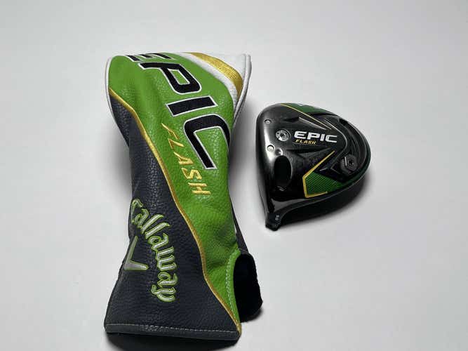 LEFTY Callaway EPIC Flash Driver 9* HEAD ONLY Mens LH HC