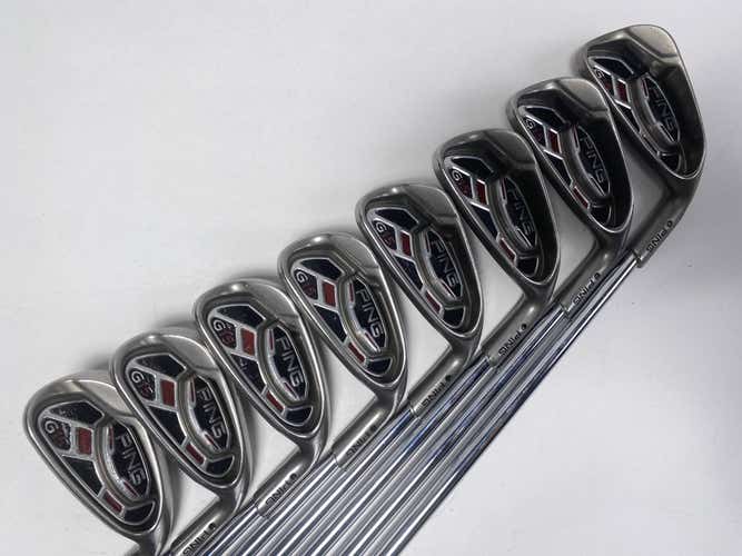 Ping G15 Iron Set 4-PW+AW Black Dot AWT Regular Steel Mens RH