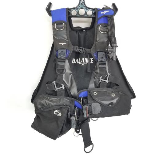 AquaLung SeaQuest Balance Scuba Dive Weight Integrated BCD Jacket BC XL X-Large