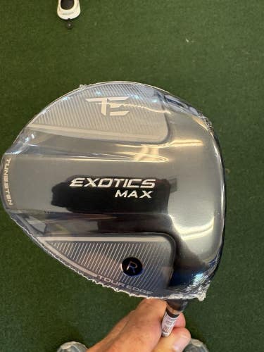 New Tour Edge Exotic Max 9 Wood 24 Deg Regular Flex Ventus Blue 6 R