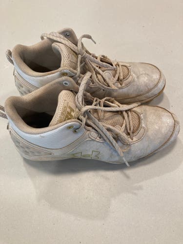 Men's Size M 8.5 (W 9.5) Adult Under Armour High Top Molded Cleats (Used)
