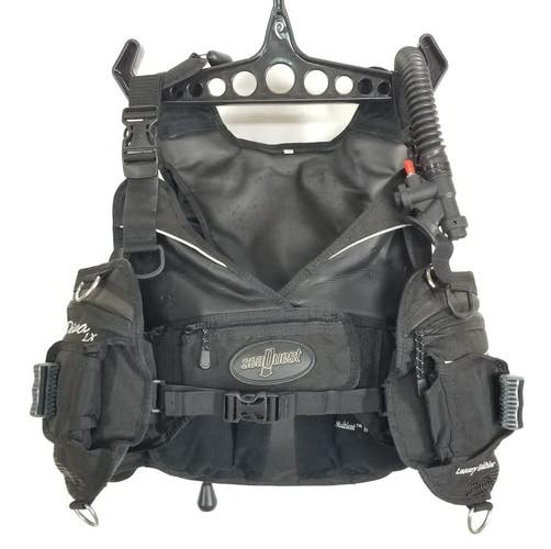 AquaLung SeaQuest Diva LX Women's Scuba Dive Weight Integrated BCD BC Small