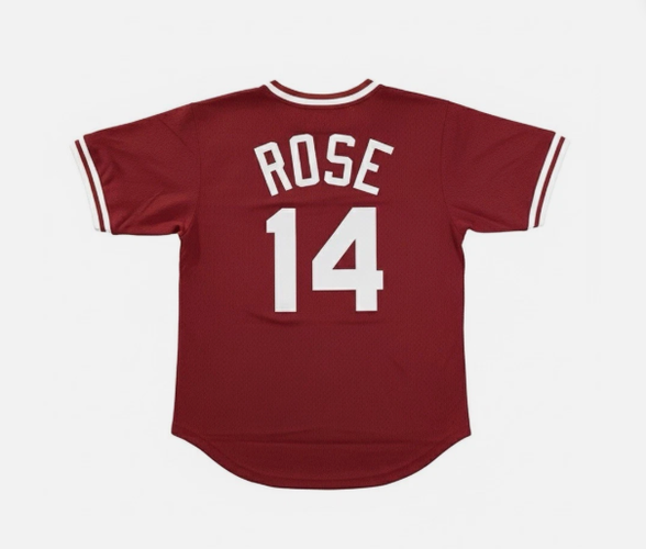 Size M - Cincinnati Reds MLB 1984 Jersey "Pete Rose" ABPJ3091 Cre84PRSSCAR