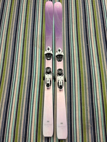 Women's Blizzard  Black Pearl 78 163 cm Skis | Salomon Z12 Bindings (Used)