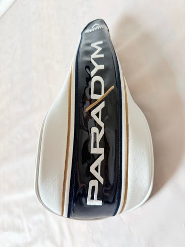 Callaway Paradym Driver Headcover White Blue Gold nWOT
