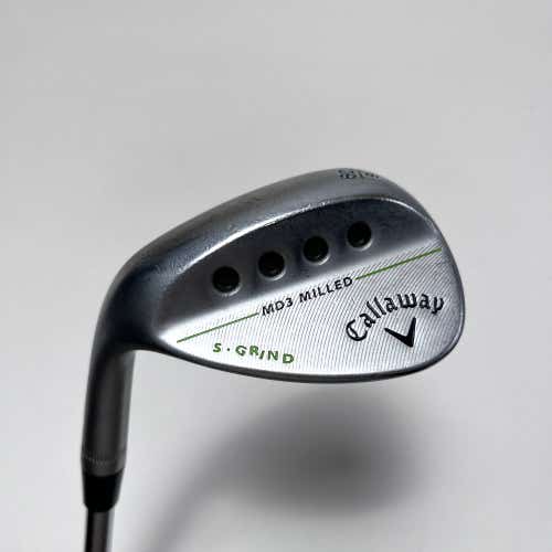 LEFTY Callaway MD3 Milled Chrome Lob Wedge LW 60* 9 S TT DG LH