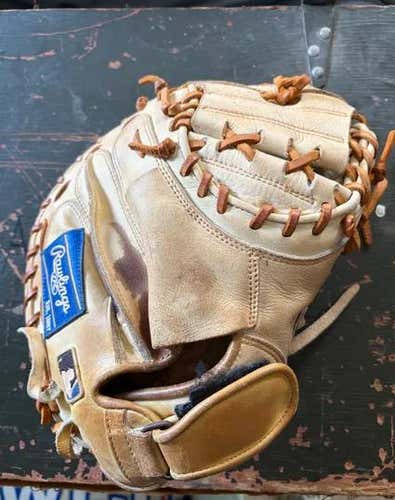Catcher's RH Rawlings Heart of the Hide Baseball Glove 32" (Used)