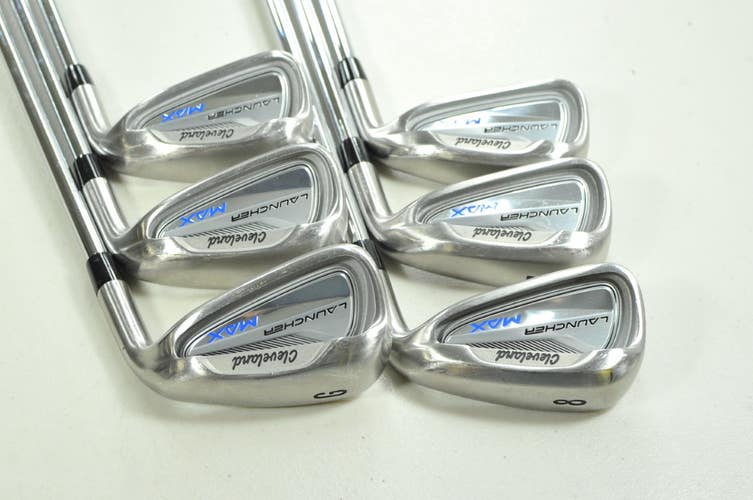 Cleveland Launcher Max 6-PW,GW Iron Set Regular Flex Right NS Pro Steel # 201389
