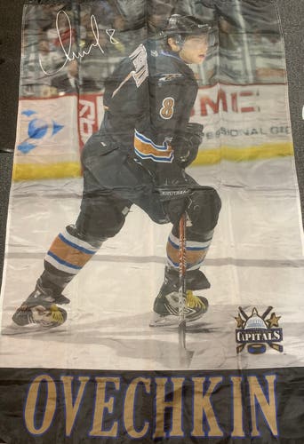 Alex Ovechkin Rookie Banner Flag Ltd Edition