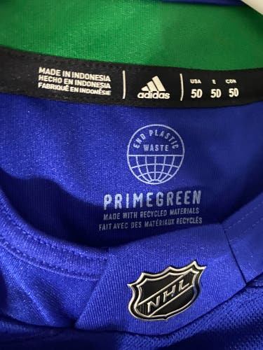 Blue Size 50 Men's Adidas Jersey (New)