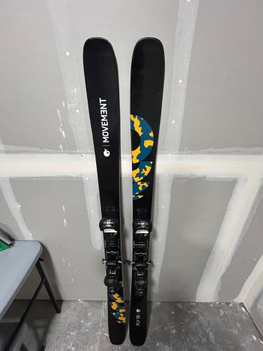 Unisex 2023 171 cm Alpine Touring Skis With Bindings Max Din 14 (Used)
