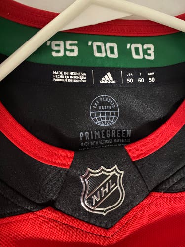 Red Size 50 Adult Unisex Adidas Jersey (New)