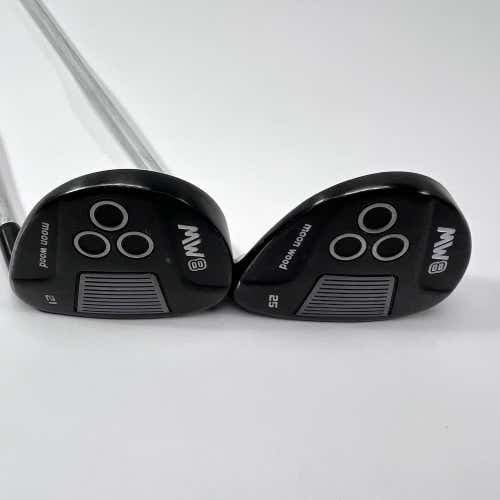 Moon Wood MW8 Fairway Wood Set 21* 25* MoonWood MW8 75g Senior RH