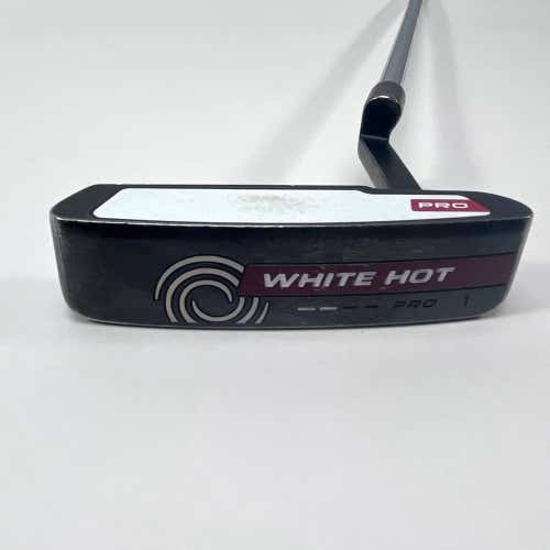 Odyssey White Hot Pro 1 Putter 34" SuperStroke Mid Slim 2.0 Mens RH