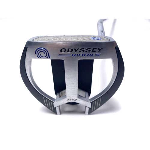 Odyssey Works 2-Ball Fang Tank Lined Putter 34" Mens RH