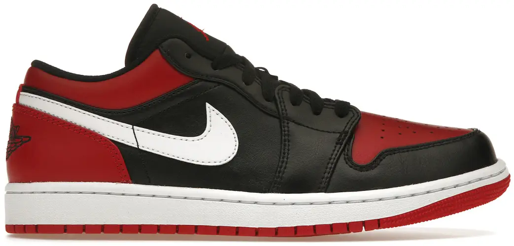 Size 7 - Jordan 1 Low Alternate Bred Toe 553558-066