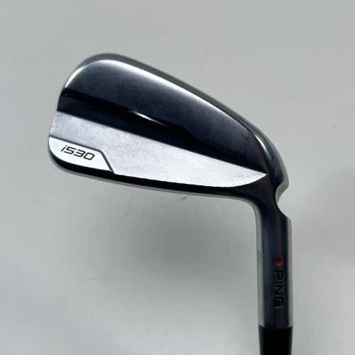 Ping i530 Single 6 Iron Orange Dot 2* Flat Fujikura Alta Quick 45g Senior RH