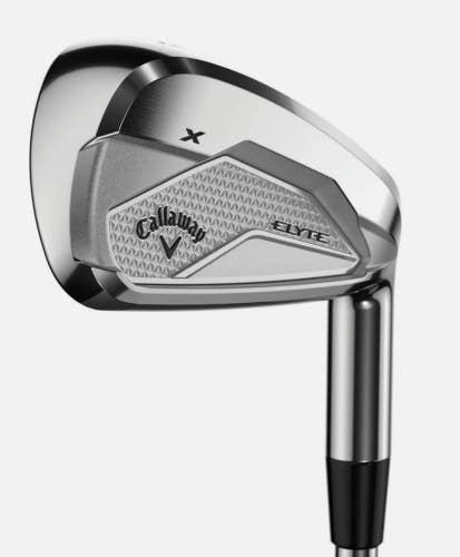 Callaway NEW Elyte X Left Handed Irons 6-PW, AW Steel Regular Flex