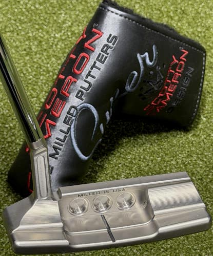 Scotty Cameron Super Select Newport 2.5 Plus Blade Putter 34" w/ Headcover MINT!