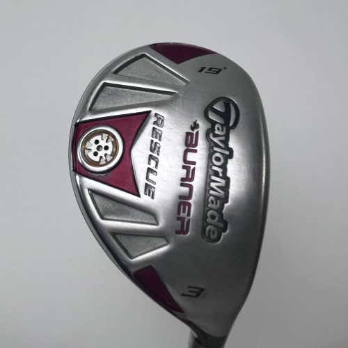TaylorMade Burner Rescue 3 Hybrid 19* REAX SuperFast 65g Stiff Graphite Mens RH